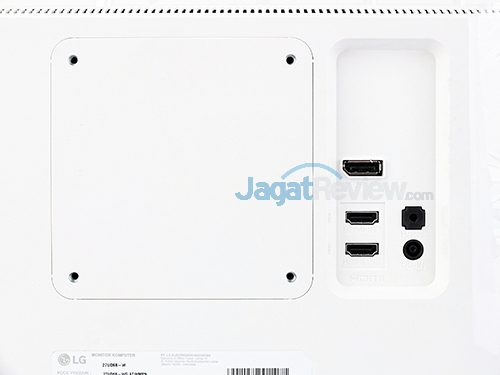 Hands-On Review Monitor: LG 27UD68-W 8 LG 27UD68 VESA Mounting & Connectors