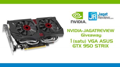 NVIDIA - Jagat Review Giveaway: VGA ASUS GTX 950 Strix 1 NVIDIA Giveaway Computex 2016 - #1