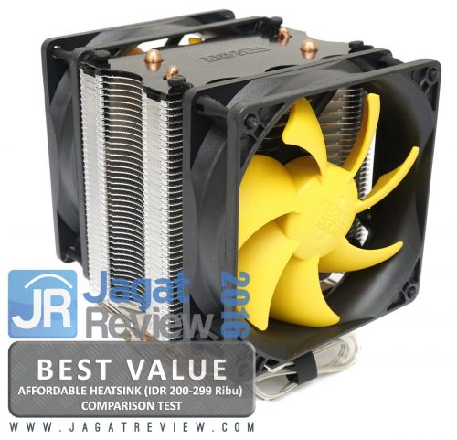 Tes Perbandingan 8 HSF Pendingin Prosesor PC Murah 10 PC Cooler S90D Best Value Award