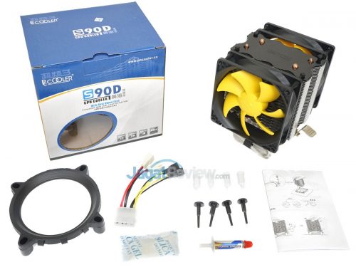 PCCooler S90D kelengkapan