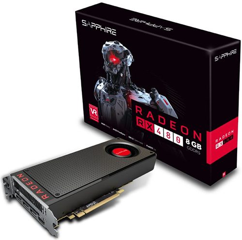 Parade VGA AMD Radeon RX 480 8 GB 3 SAPPHIRE RX 480 8GB