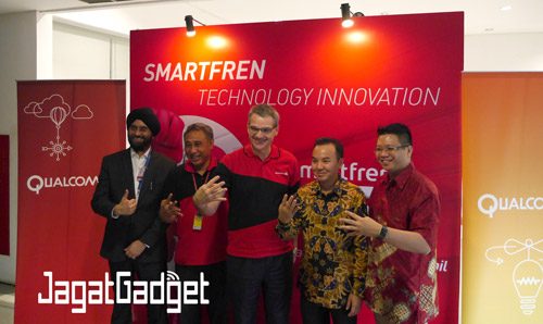 Smartfren Gelar Uji Coba 3 Carrier Agregation dan VoWiFi