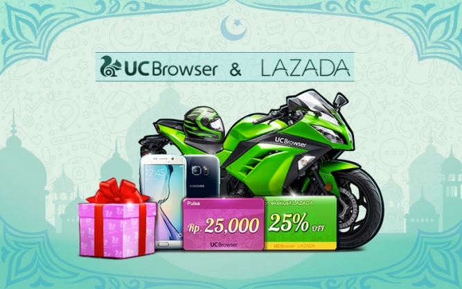UC Browser Umumkan Kerjasama dengan Lazada Lewat 1 Juta Voucher Discount 2 UC 4