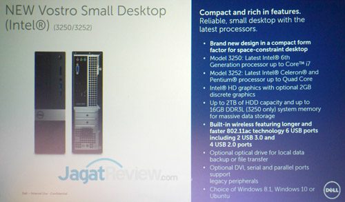 Rayakan Ultah 1 Tahun, Dell Luncurkan Produk Terbaru 4 Vostro-3350