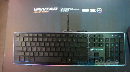 Computex 2016 Booth Raid: Cougar 6 Cougar Vantar memperlihatkan keyboard gaming tidak harus menggunakan switch mekanik