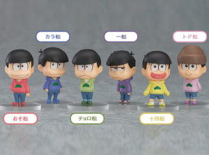 Trading figure Osomatsu-san Beserta Kelima Kembarannya 1 osoms