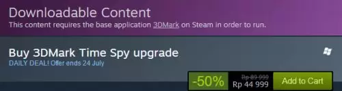 3DMark Time Spy Price