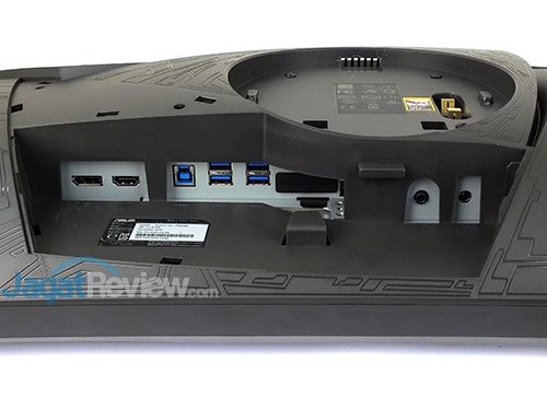 Hands-On Review Monitor: ASUS ROG SWIFT PG348Q 22 ASUS ROG Swift PG348Q Connectors