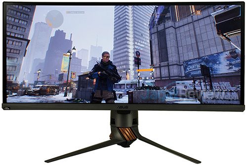 Hands-On Review Monitor: ASUS ROG SWIFT PG348Q 4 ASUS ROG Swift PG348Q Screen