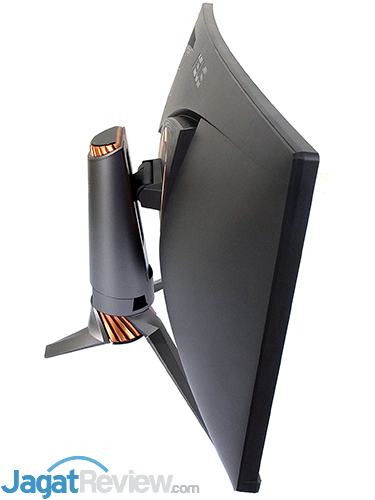 Hands-On Review Monitor: ASUS ROG SWIFT PG348Q 17 ASUS ROG Swift PG348Q Tilt Minus