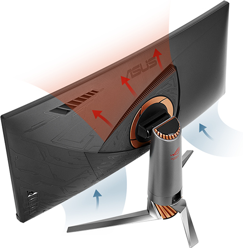 Hands-On Review Monitor: ASUS ROG SWIFT PG348Q 9 ASUS ROG Swift PG348Q Vent