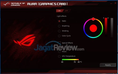 Preview ASUS ROG Radeon RX480 Strix OC Edition 21 Asus Strix aura