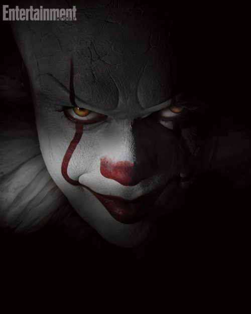 Pennywise Tampil Mencekam di Poster Baru it-movie-2017-pennywise