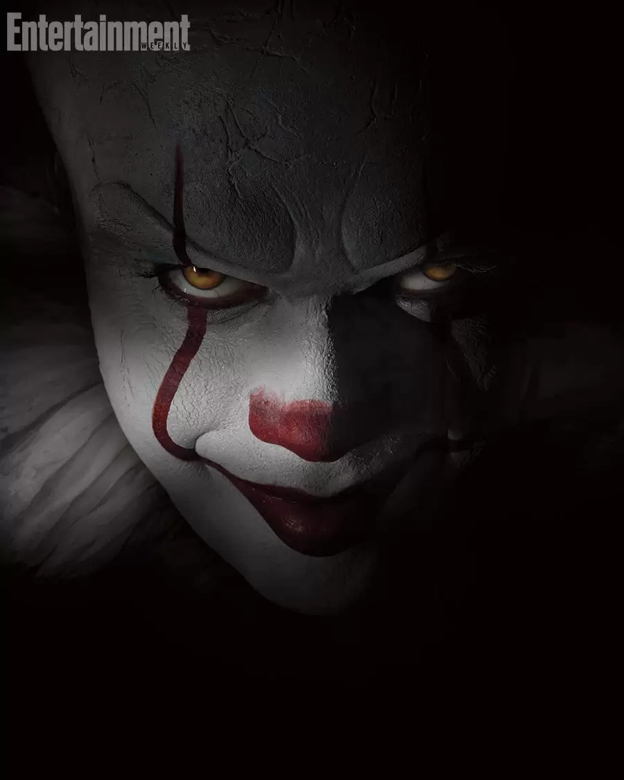 Pennywise Tampil Mencekam di Poster Baru  it movie 2017 pennywise