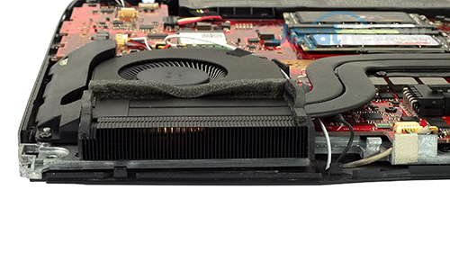 Review Notebook Gaming: ASUS ROG GX700 3 ASUS ROG GX700 CPU Cooler - Heatsink Fins