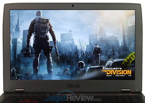Review Notebook Gaming: ASUS ROG GX700 6 ASUS ROG GX700 Display - Normal Mode