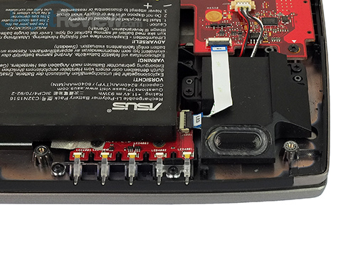 Review Notebook Gaming: ASUS ROG GX700 16 ASUS ROG GX700 Front Speakers & LED Indicators