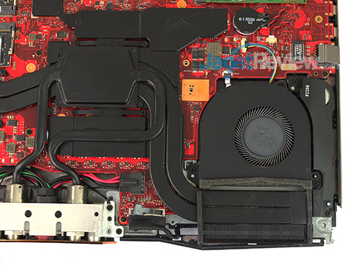 Review Notebook Gaming: ASUS ROG GX700 4 ASUS ROG GX700 GPU Cooler