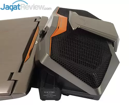 Review Notebook Gaming: ASUS ROG GX700 30 ASUS ROG GX700 LCS Module - Lock On