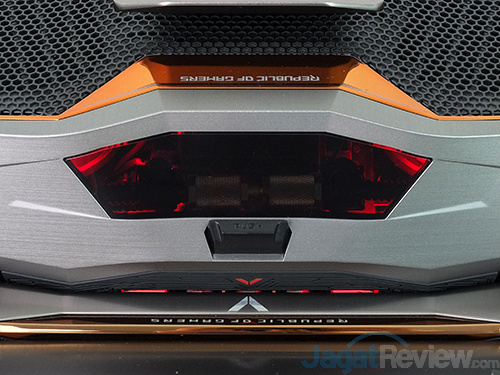 Review Notebook Gaming: ASUS ROG GX700 32 ASUS ROG GX700 LCS Module - Transparent Window