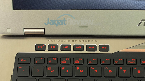 Review Notebook Gaming: ASUS ROG GX700 22 ASUS ROG GX700 Macro Keys