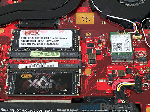Review Notebook Gaming: ASUS ROG GX700 13 ASUS ROG GX700 Memory & Wireless Module
