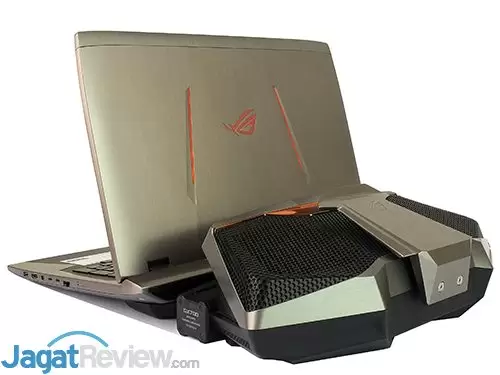 Review Notebook Gaming: ASUS ROG GX700 1 ASUS ROG GX700 Notebook with LCS Module 02
