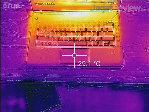 Review HP Spectre 13-v022TU: Tertipis dan Kencang 26 HP Spectre 13-v022TU FLIR 03