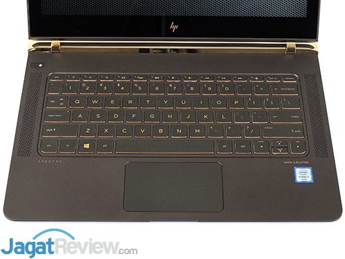 Review HP Spectre 13-v022TU: Tertipis dan Kencang 12 HP Spectre 13-v022TU Keyboard & Touchpad