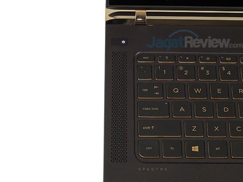 Review HP Spectre 13-v022TU: Tertipis dan Kencang 15 HP Spectre 13-v022TU Left Speaker