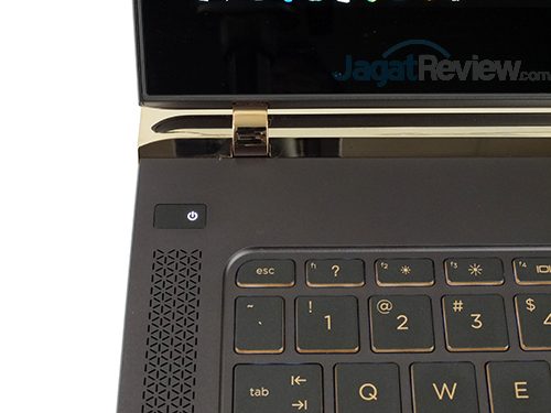 Review HP Spectre 13-v022TU: Tertipis dan Kencang 14 HP Spectre 13-v022TU Power Button