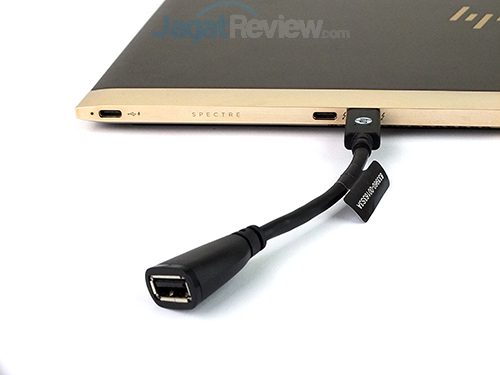 Review HP Spectre 13-v022TU: Tertipis dan Kencang 10 HP Spectre 13-v022TU USB Converter