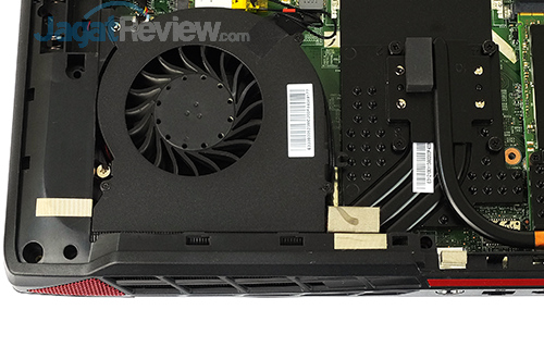 MSI GT72S 6QE CPU Cooler