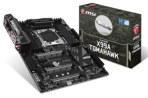 MSI Umumkan Motherboard X99A Tomahawk 1 MSI X99A Tomahawk 01