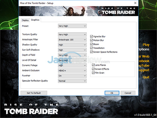 Uji Singkat Performa VGA NVIDIA GeForce GTX 1070 (Notebook) 11 NVIDIA GTX 1070 (Notebook) ROTTR VH Setting 02