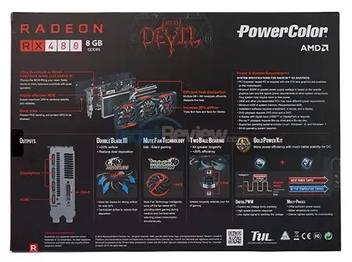 Review VGA Card PowerColor Red Devil Radeon RX 480 8GB 5 Polor_RX480RD_Box3