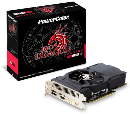 Parade VGA AMD Radeon RX 460 3 PowerColor Red Dragon RX 460 2 GB 1212 7000