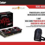 Pemenang VGA Card PowerColor Red Devil Radeon RX 480 8GB GRATIS! 28 feat image kuis jagatplay 1