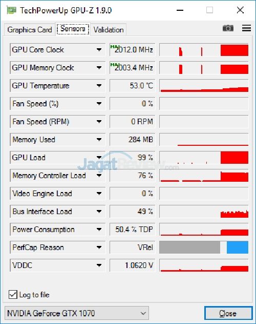 Review VGA Card Zotac GTX 1070 AMP Edition 3 GPUZ Zotac GTX 1070 AMP 2