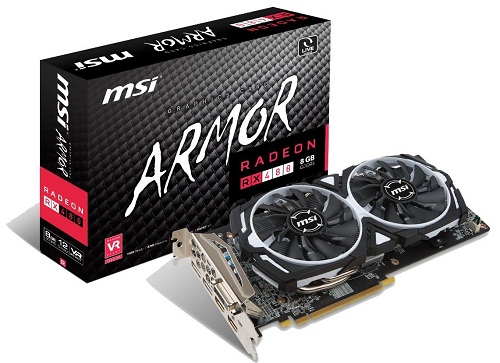 MSI Siap Luncurkan Radeon RX 480 Armor Series 1 MSI Armor RX 480