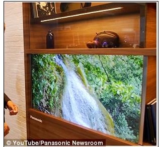 Panasonic Rilis TV dengan Layar Transparan 20 tv panasonic