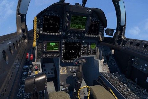 Simulator Jet Tempur F-18 Gunakan NVIDIA Quadro 6 26 mass virtual cockpit