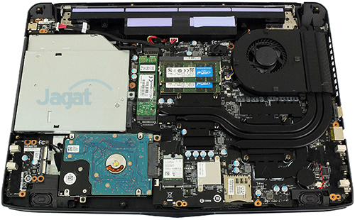 Review Notebook Gaming: Gigabyte P55W v6 13 gigabyte-p55w-v6-internal-component