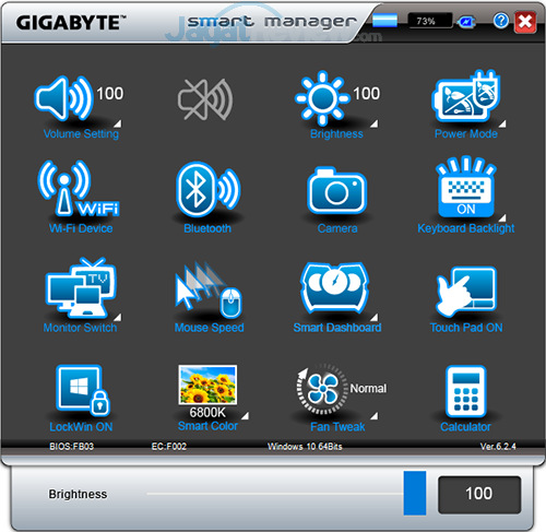 Review Notebook Gaming: Gigabyte P55W v6 2 gigabyte-p55w-v6-smart-manager-02
