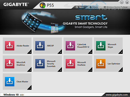 Review Notebook Gaming: Gigabyte P55W v6 12 gigabyte-p55w-v6-smart-update-01