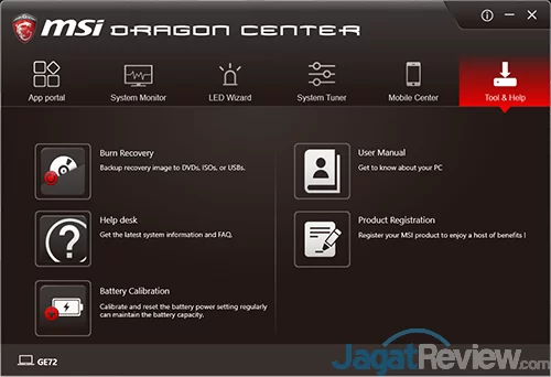 Review Notebook Gaming: MSI GE72VR 6RF Apache Pro 14 msi-ge72vr-6rf-apache-pro-dragon-center-15
