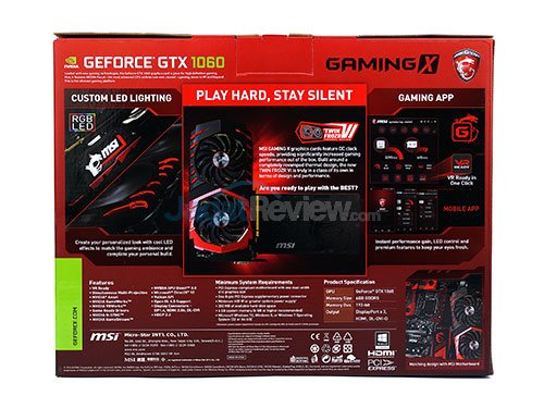 Tes Perbandingan 11 Graphic Card NVIDIA GeForce GTX 1060 6GB 2 msi_1060gamingx_1