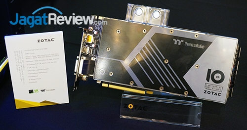 Hands-On Graphic Card: Zotac GeForce GTX 1080 ArticStorm Thermaltake 10 Year Anniversary Edition 12 Zotac 1080 Anniv