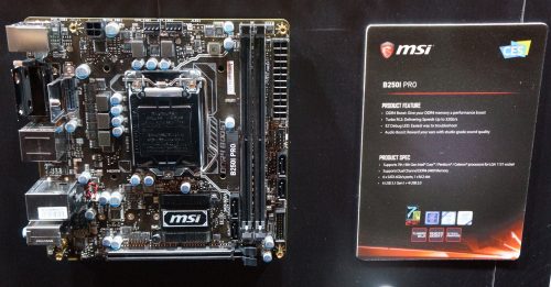 Berbagai MSI Motherboard dengan Intel 200-series Chipset di CES2017 3 2-b250i-pro