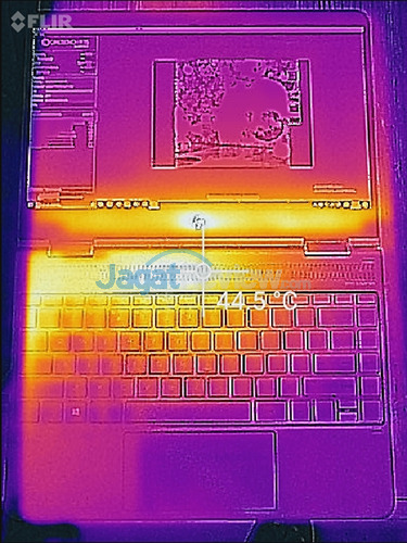 Review Notebook Convertible: HP Spectre x360 13 (2016) 27 HP Spectre x360 13 Kaby Lake High Load